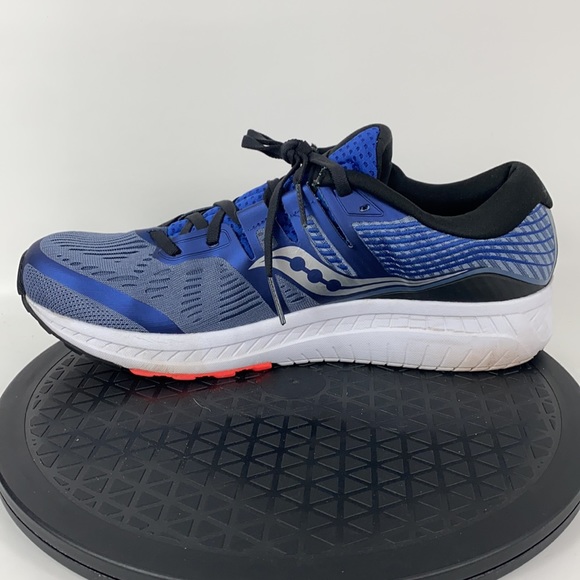 Saucony Ride ISO Blue Athletic Running Shoes S20444-3 Men's Size 11.5 - Picture 9 of 13